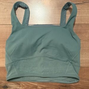 NEW - Lululemon Athletica Green mesh sports bra - size 8